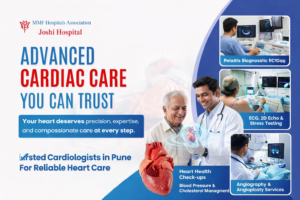 Advanced cardiac care services at Joshi Memorial Hospital by expert cardiologist in Pune