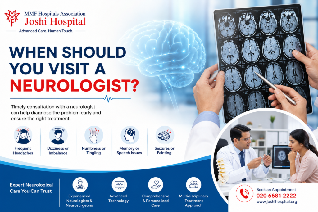 Neurologist in Pune at Joshi Memorial Hospital