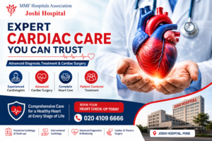 Expert Cardiologist in Pune providing advanced cardiac care and cardiac surgery at Joshi Hospital.