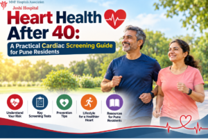 Heart health after 40 and cardiac screening guide by Joshi Hospital Pune